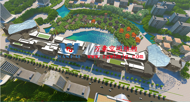 萬豪2022第10標-文一塘溪津門天幕鋼結(jié)構(gòu)及ETFE氣枕膜工程