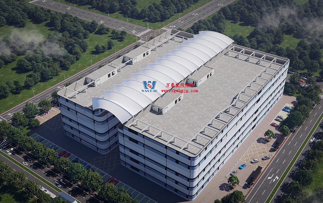 工程進度全速推進，PTFE膜材張拉在即！