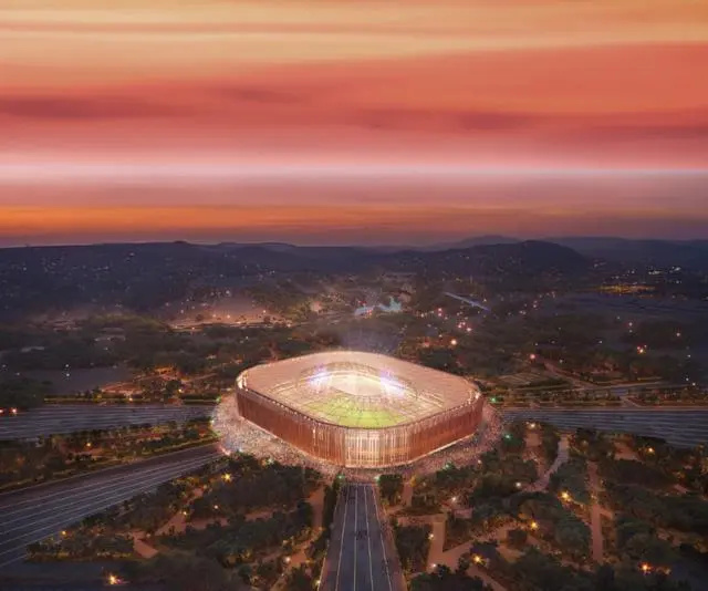 沙特公布2034年世界杯的15個場館設(shè)計(jì)，預(yù)計(jì)耗資數(shù)千億美元