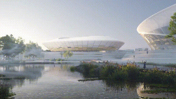 “太湖浮蓮”！萬豪空間結(jié)構(gòu)助力無錫奧林匹克體育產(chǎn)業(yè)中心項目