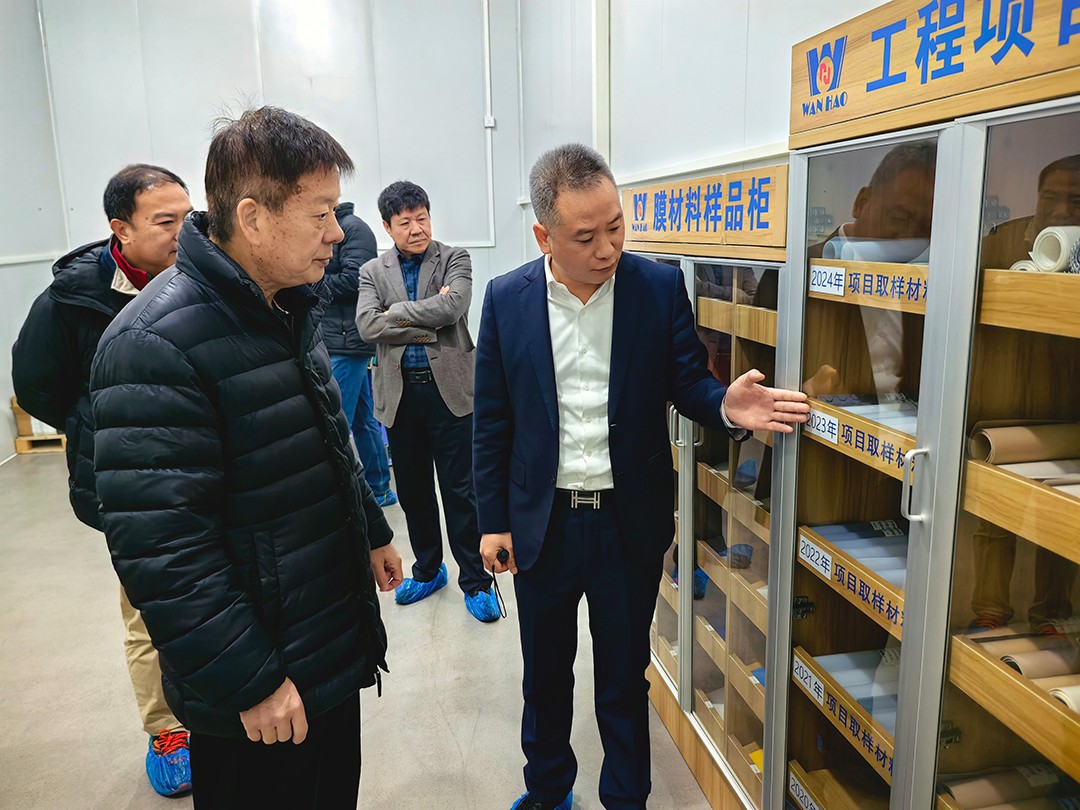 中國鋼結構協(xié)會空間結構分會領導專家一行蒞臨萬豪考察指導工作