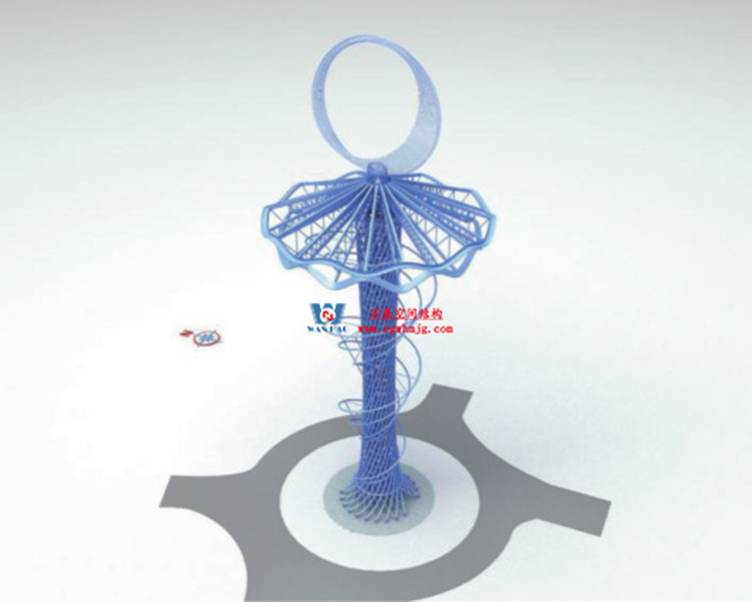 ETFE膜結(jié)構(gòu)地標(biāo)塔—以愛之名，點(diǎn)亮絲路歡樂世界