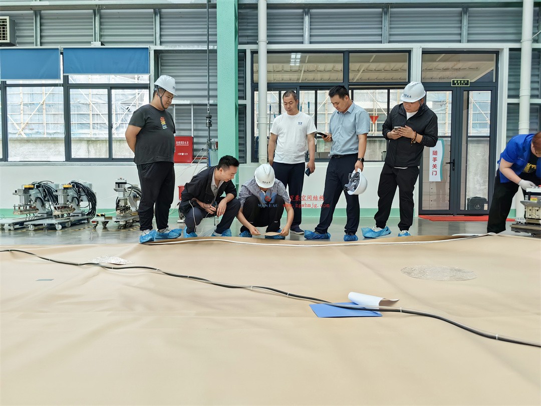 科技賦能品質(zhì)工程 | 萬(wàn)豪集團(tuán)攜手浙大團(tuán)隊(duì)圓滿完成無(wú)錫奧體中心膜結(jié)構(gòu)排水試驗(yàn)驗(yàn)收 科技賦能品質(zhì)工程 | 萬(wàn)豪集團(tuán)攜手浙大團(tuán)隊(duì)圓滿完成無(wú)錫奧體中心膜結(jié)構(gòu)排水試驗(yàn)驗(yàn)收