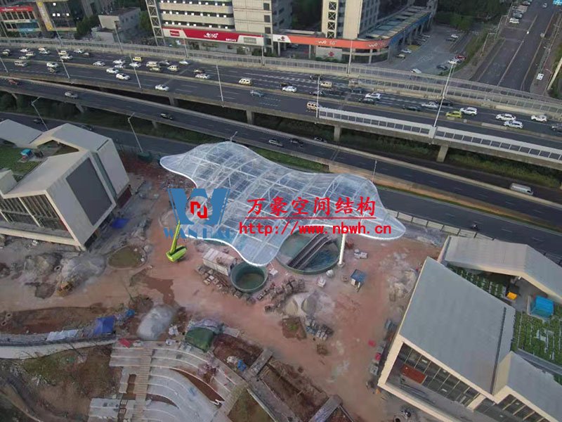 長沙圭塘海綿示范公園ETFE膜結(jié)構(gòu)
