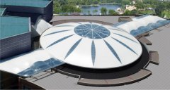 屋頂膜結(jié)構(gòu)效果如何？做屋頂拉膜結(jié)構(gòu)可移動價