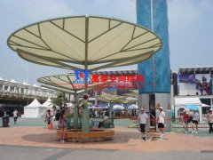 膜結(jié)構(gòu)傘是什么？設(shè)計膜結(jié)構(gòu)傘有哪些需要注意的事項？