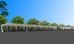 膜結(jié)構(gòu)車棚與自行車停車棚有哪些共同的特點(diǎn)？