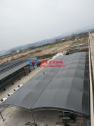 奉化方橋農(nóng)副鋼膜結構雨棚工程項目竣工